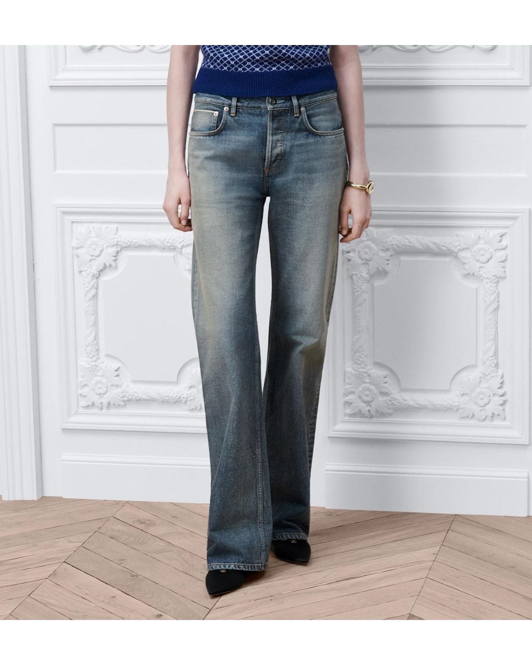 Dior Blue Regular-Fit Jeans