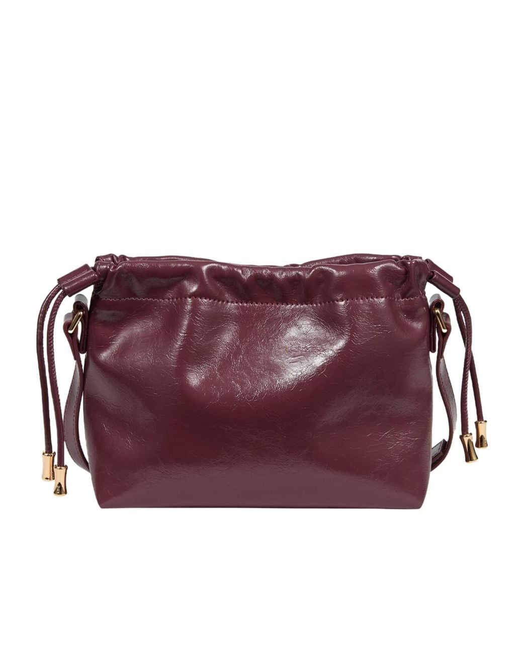 A.P.C. Purple Logo-Print Shoulder Bag
