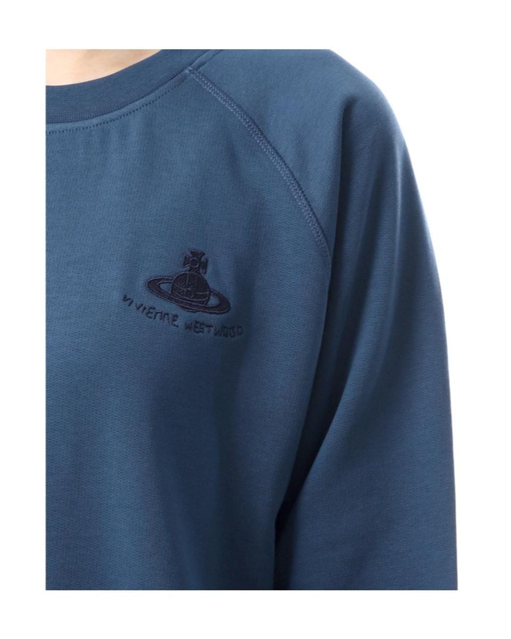 Vivienne Westwood Blue Crew Neck Sweatshirt