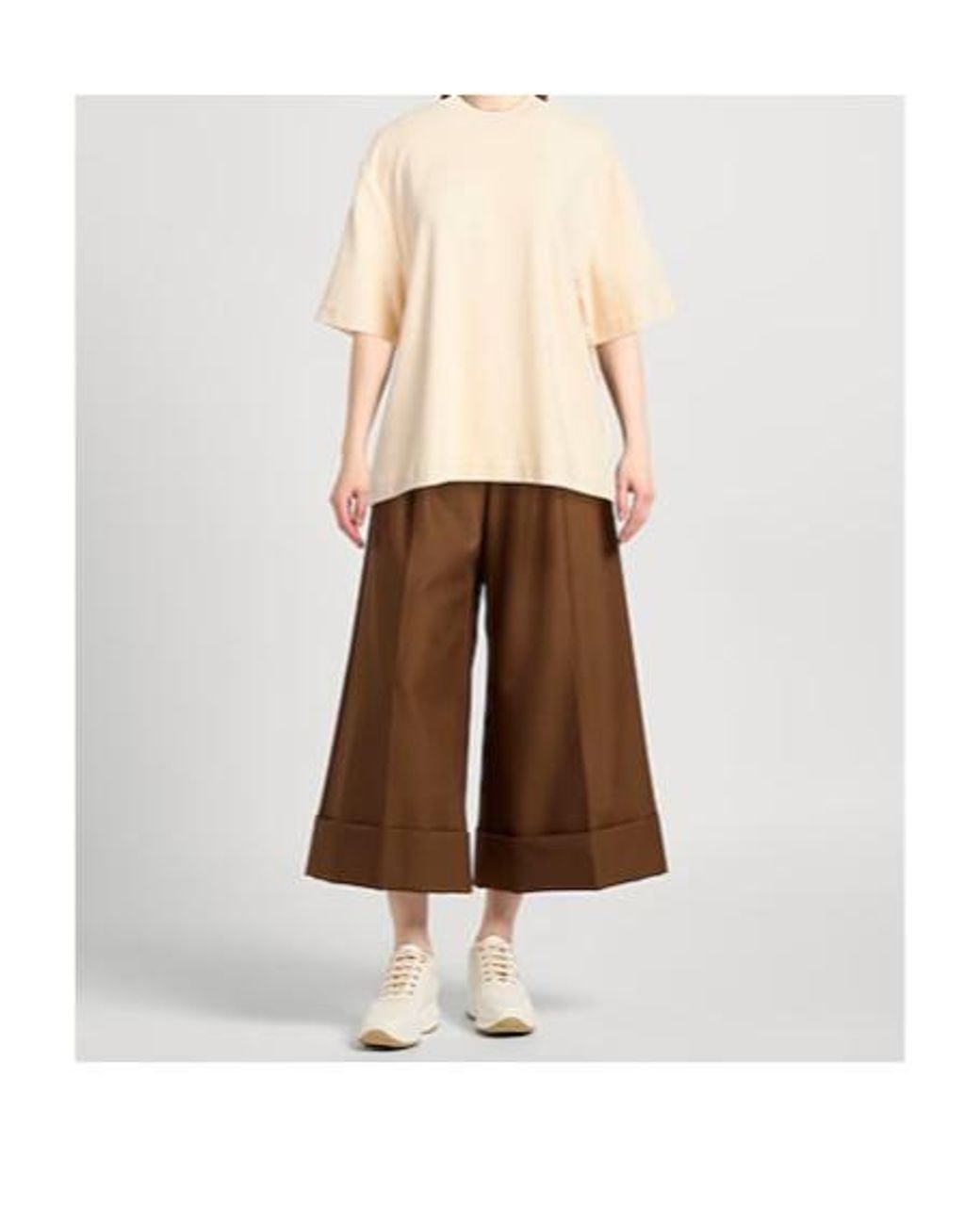 Burberry Natural Basic T-Shirts