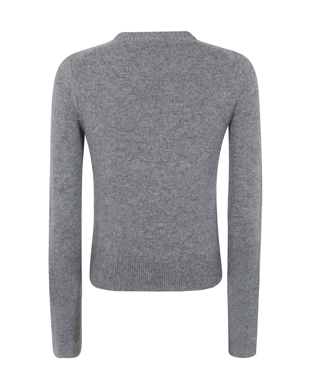 By Malene Birger Gray Hannan Crewneck Knitted Sweater