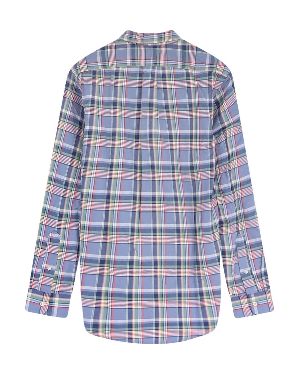 Polo Ralph Lauren Blue Checked Shirt for men