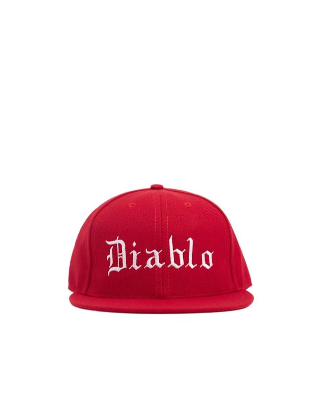 Willy Chavarria Red Diablo Baseball Cap for men