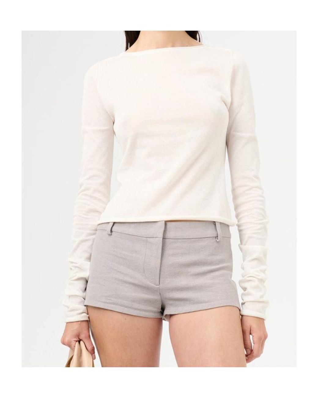 Our Legacy White Crew-Neck Top
