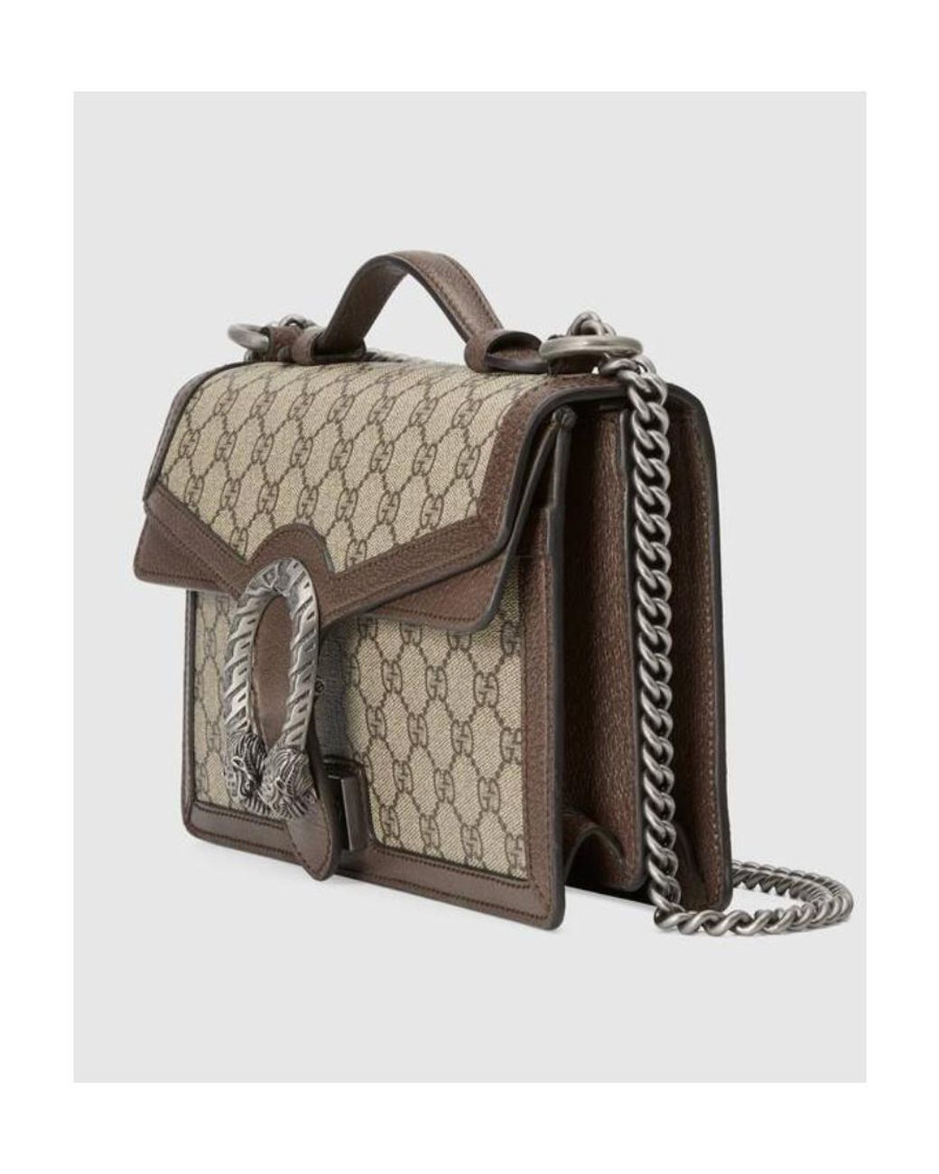 Gucci Brown Dionysus Gg Tote Bag
