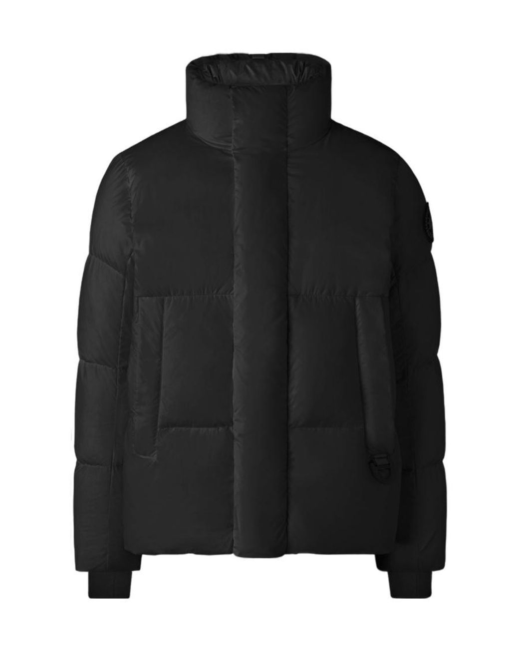 Canada Goose Black Everett Funnel-Neck Padded Jacket for men