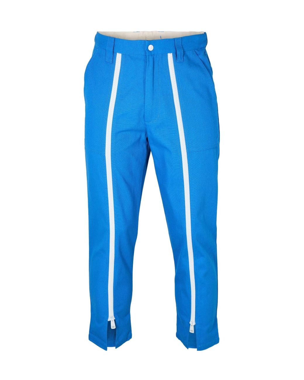 Gucci Blue Straight Trousers for men
