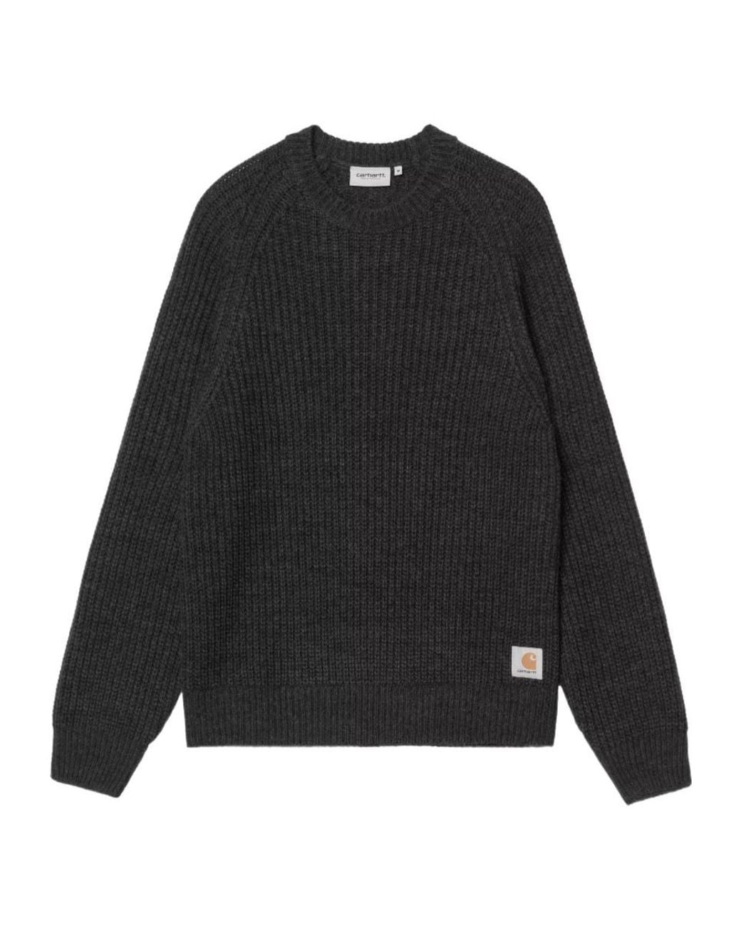 Carhartt Black Firth Crewneck Jumper for men