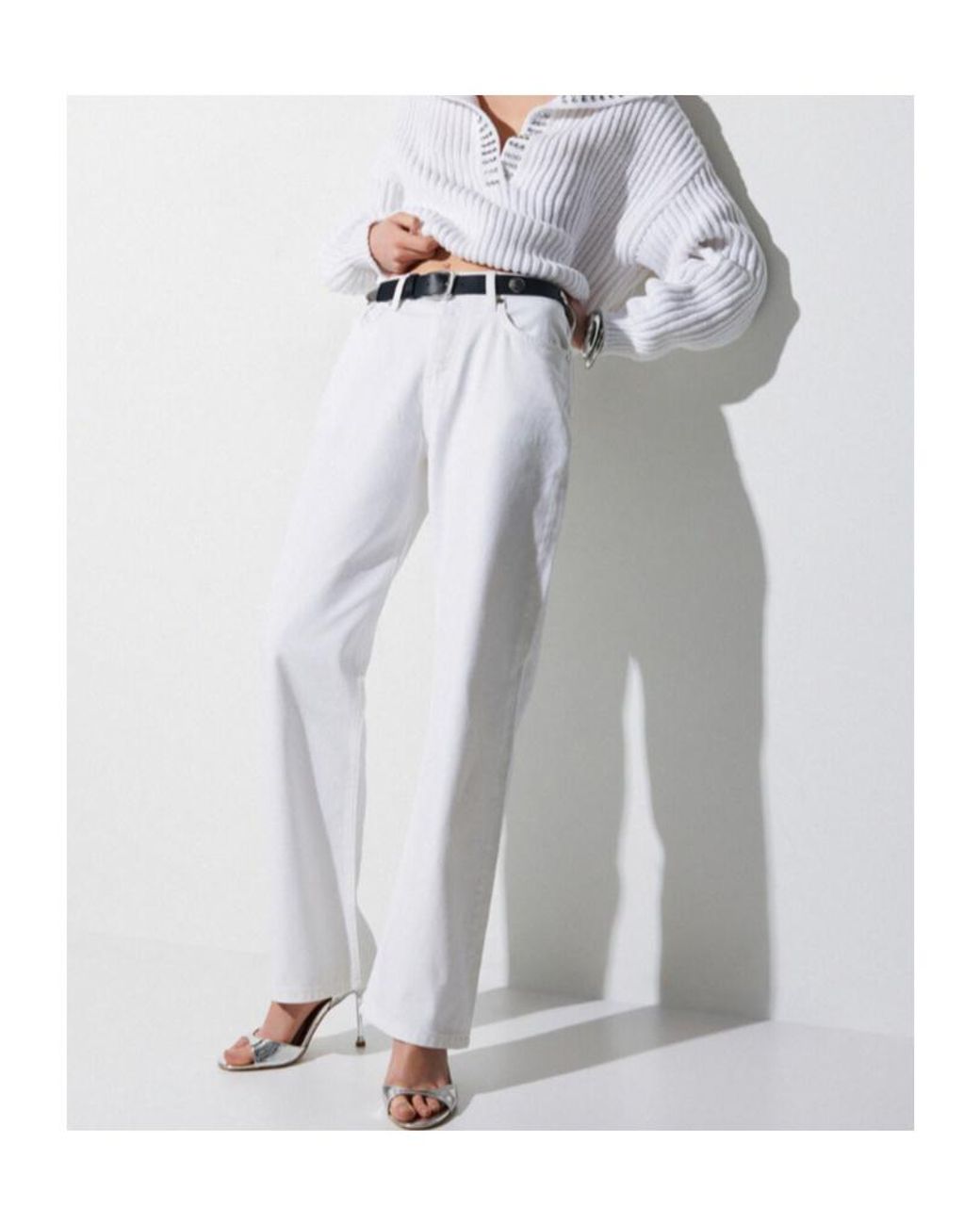 Liu Jo White Five-Pocket Jeans