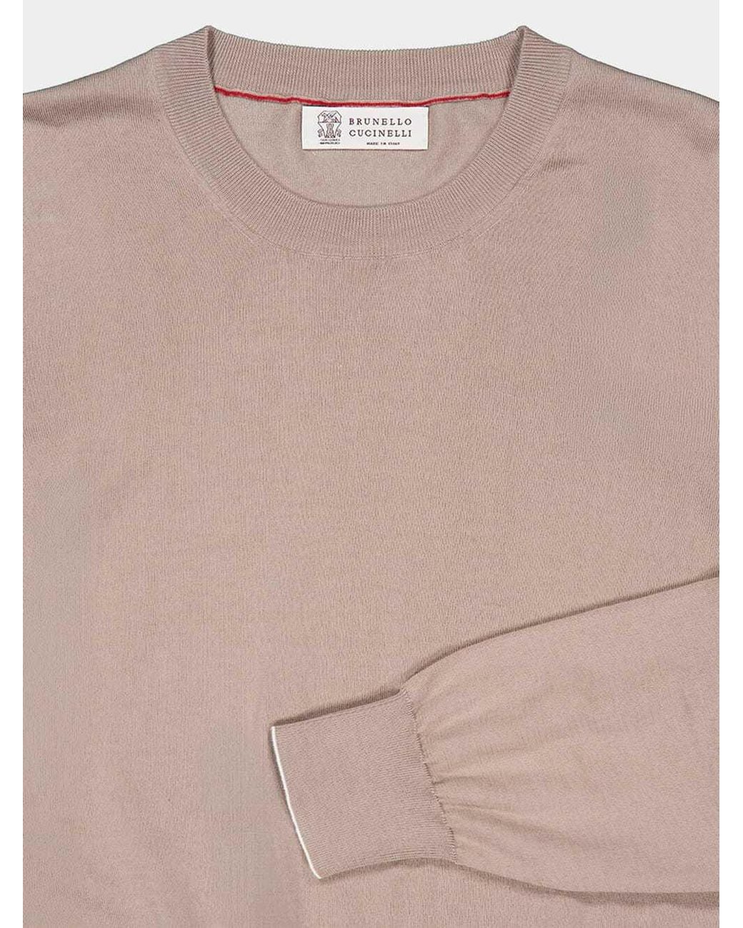 Brunello Cucinelli White Sweatshirts for men