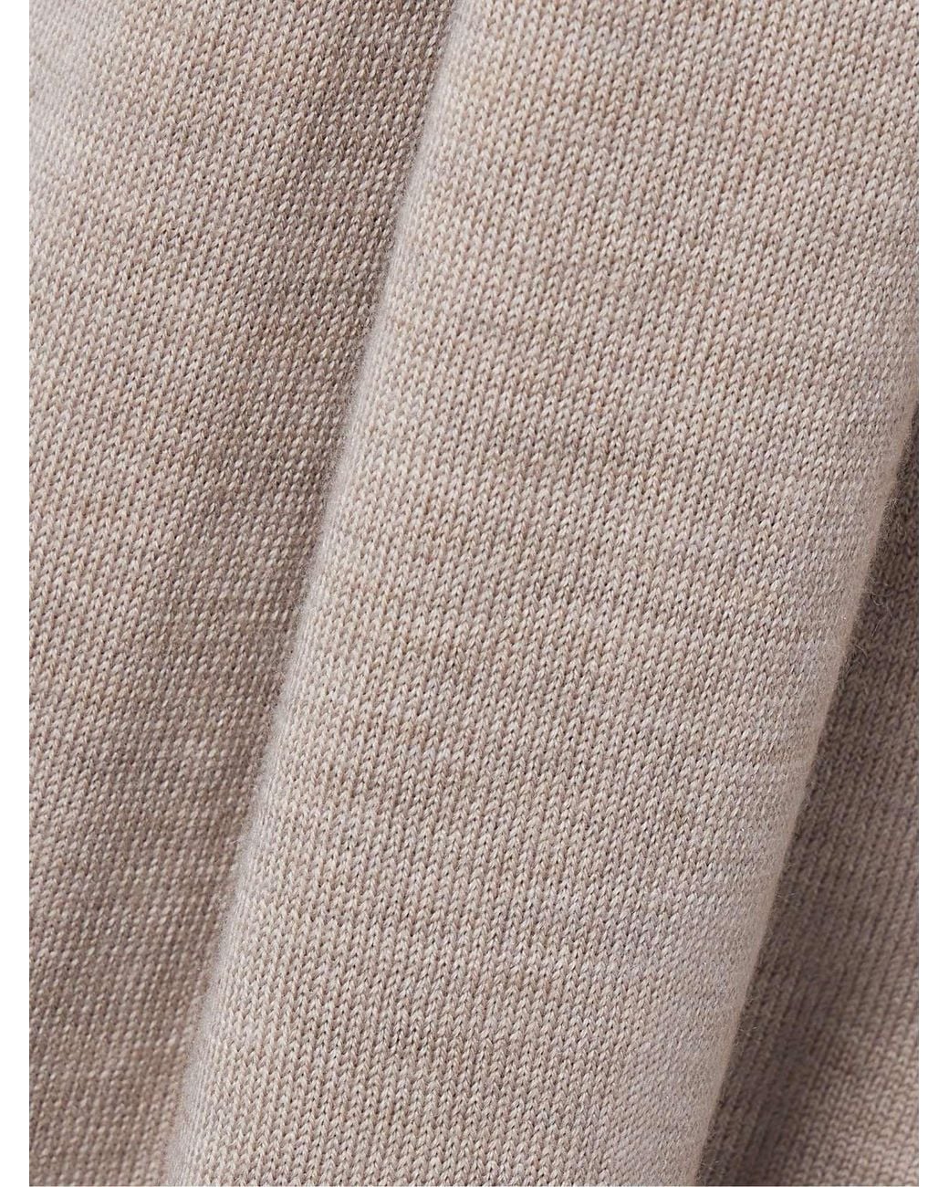 Magda Butrym Gray Sleeveless High-Neck Knitted Top