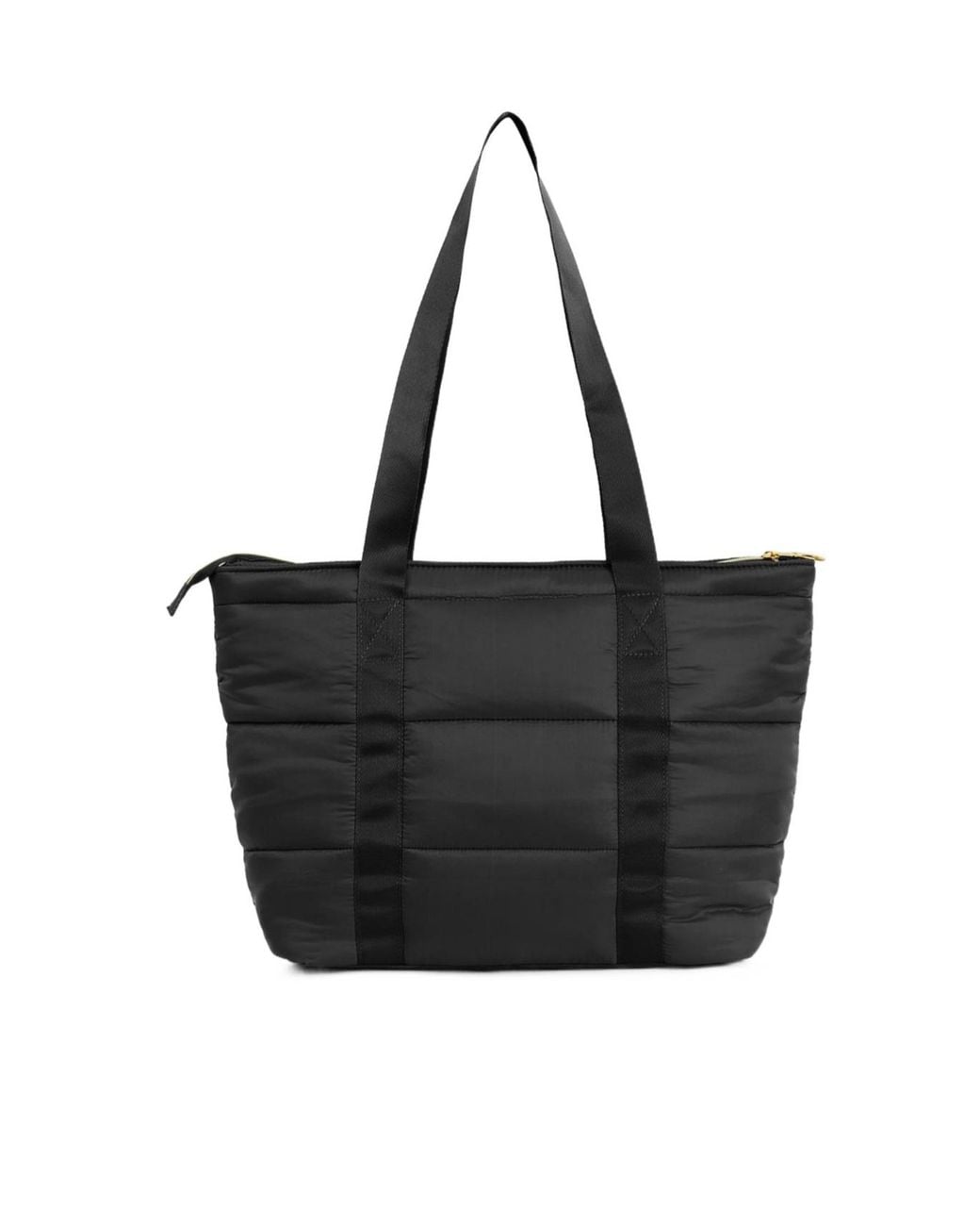 Barbour Black Monaco Quilted Tote Bag