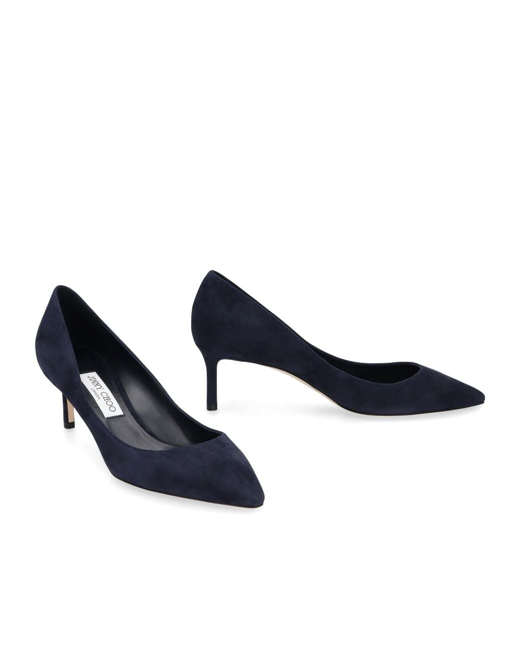 Jimmy Choo Blue Pointed Décolleté Romy 60