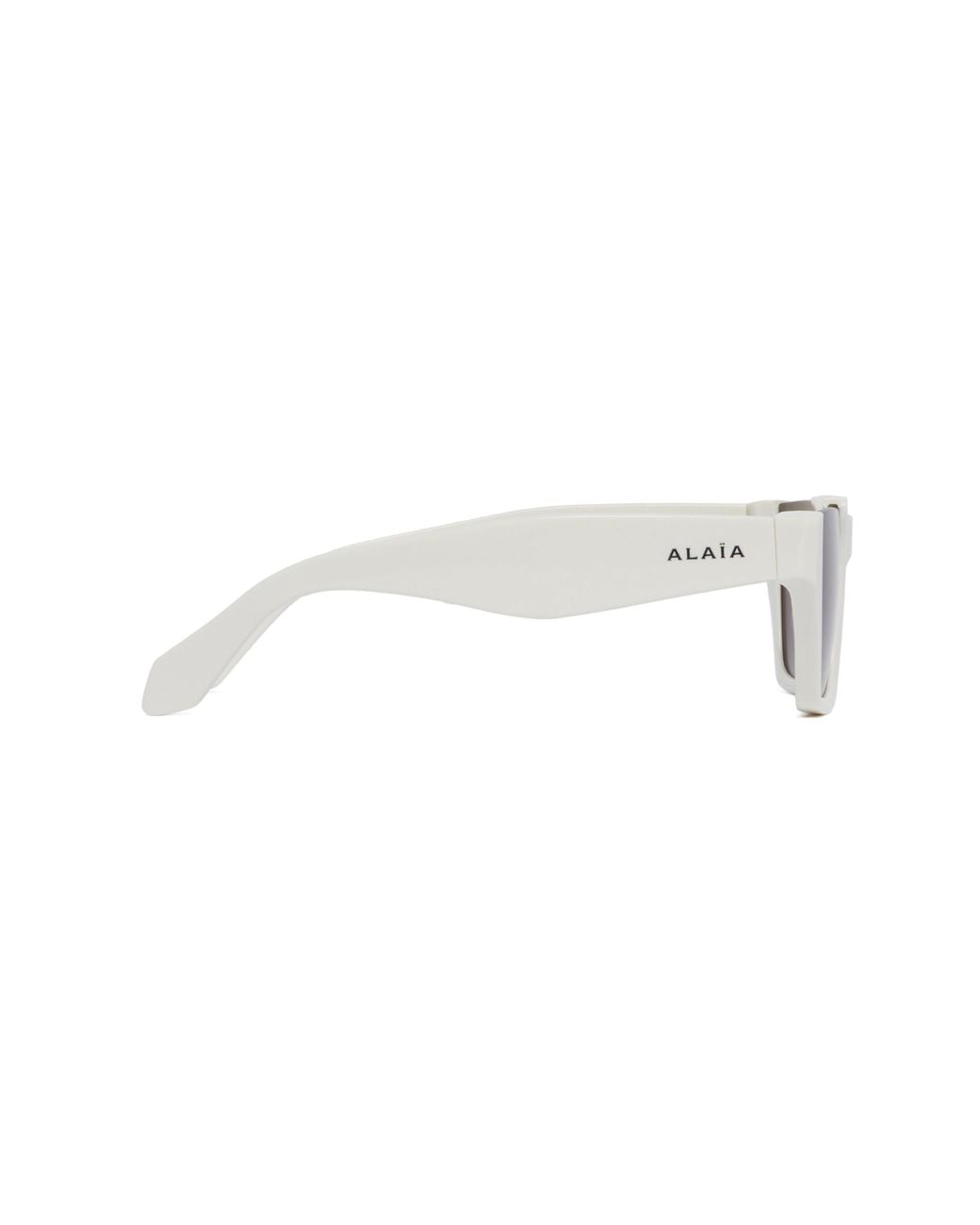 Alaïa Pink Alaïa Rectangular Frame Sunglasses