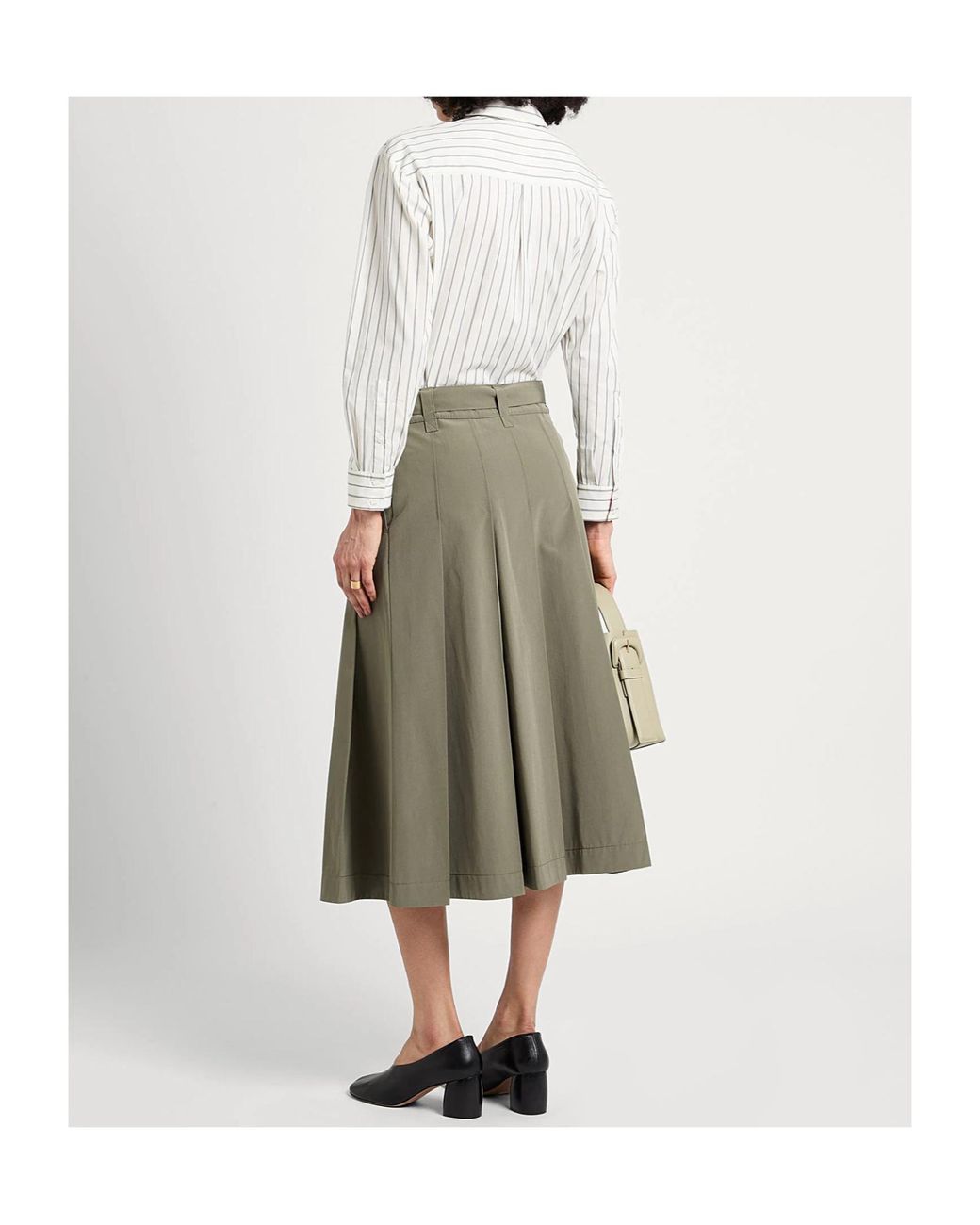 MAX&Co. White Long Sleeve Shirt