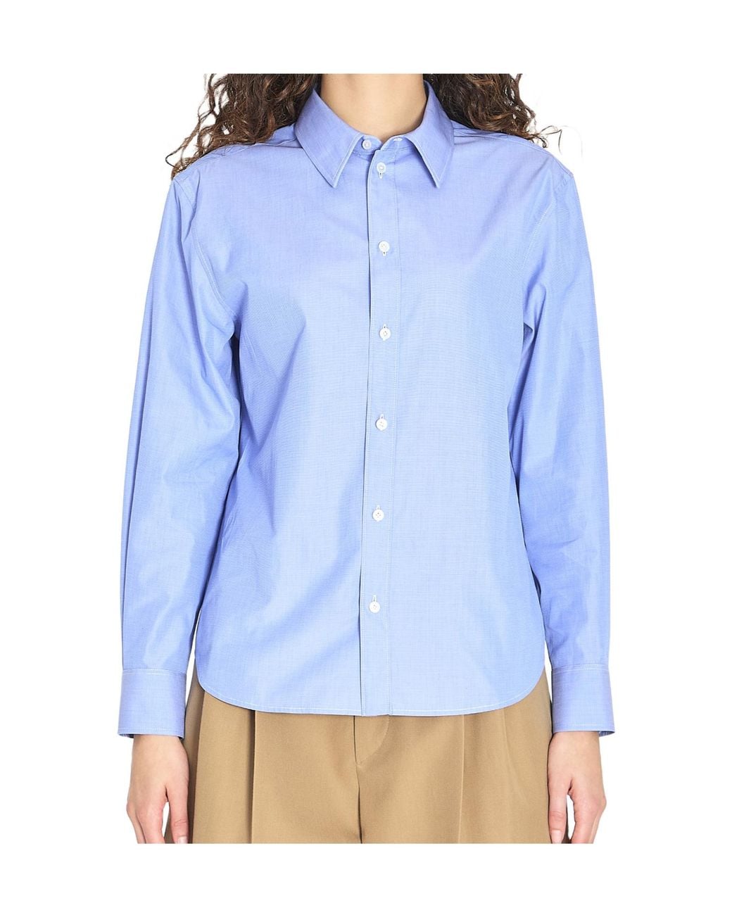 Céline Blue Relaxed Shirt