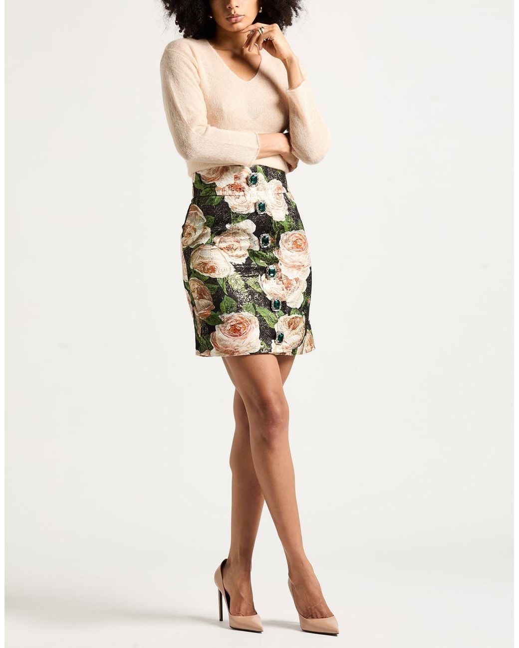 Dolce & Gabbana Green Mini Skirts
