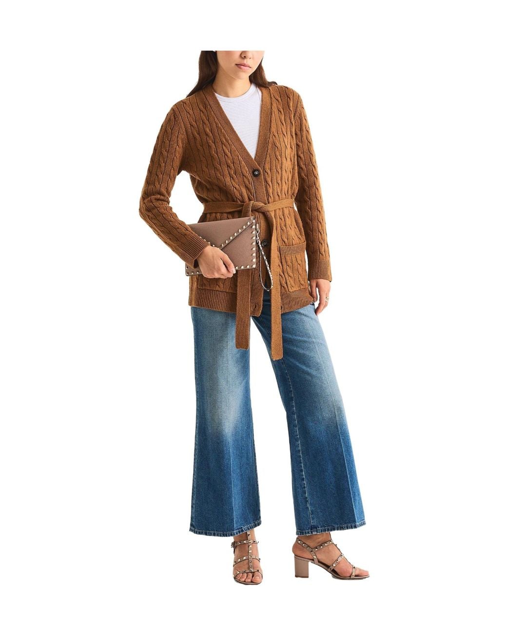 Valentino Blue High-Waisted Jeans