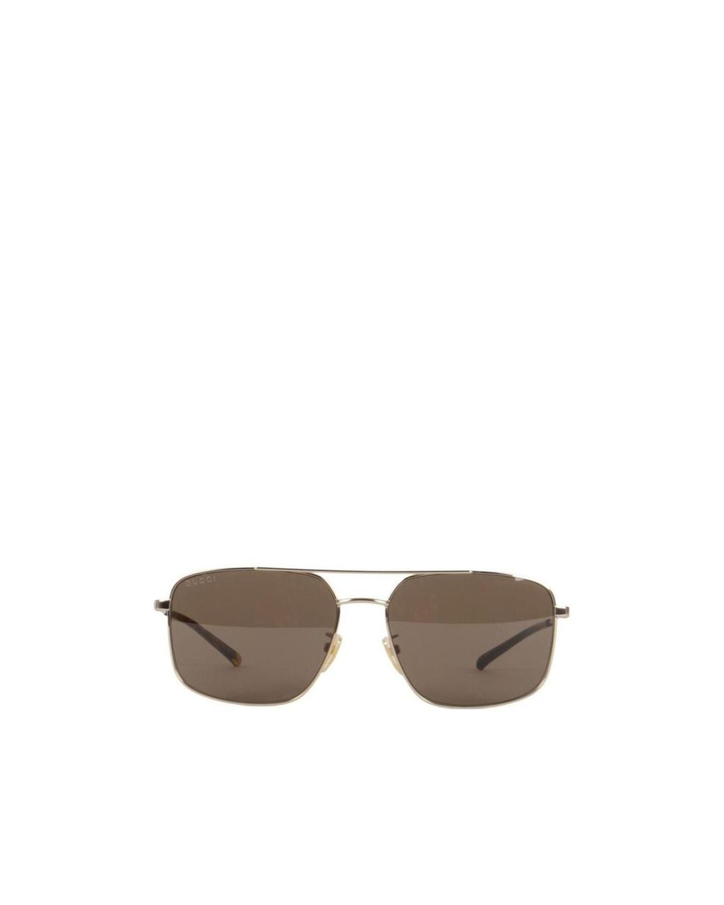 Gucci Multicolor Square Double-Bridge Sunglasses for men