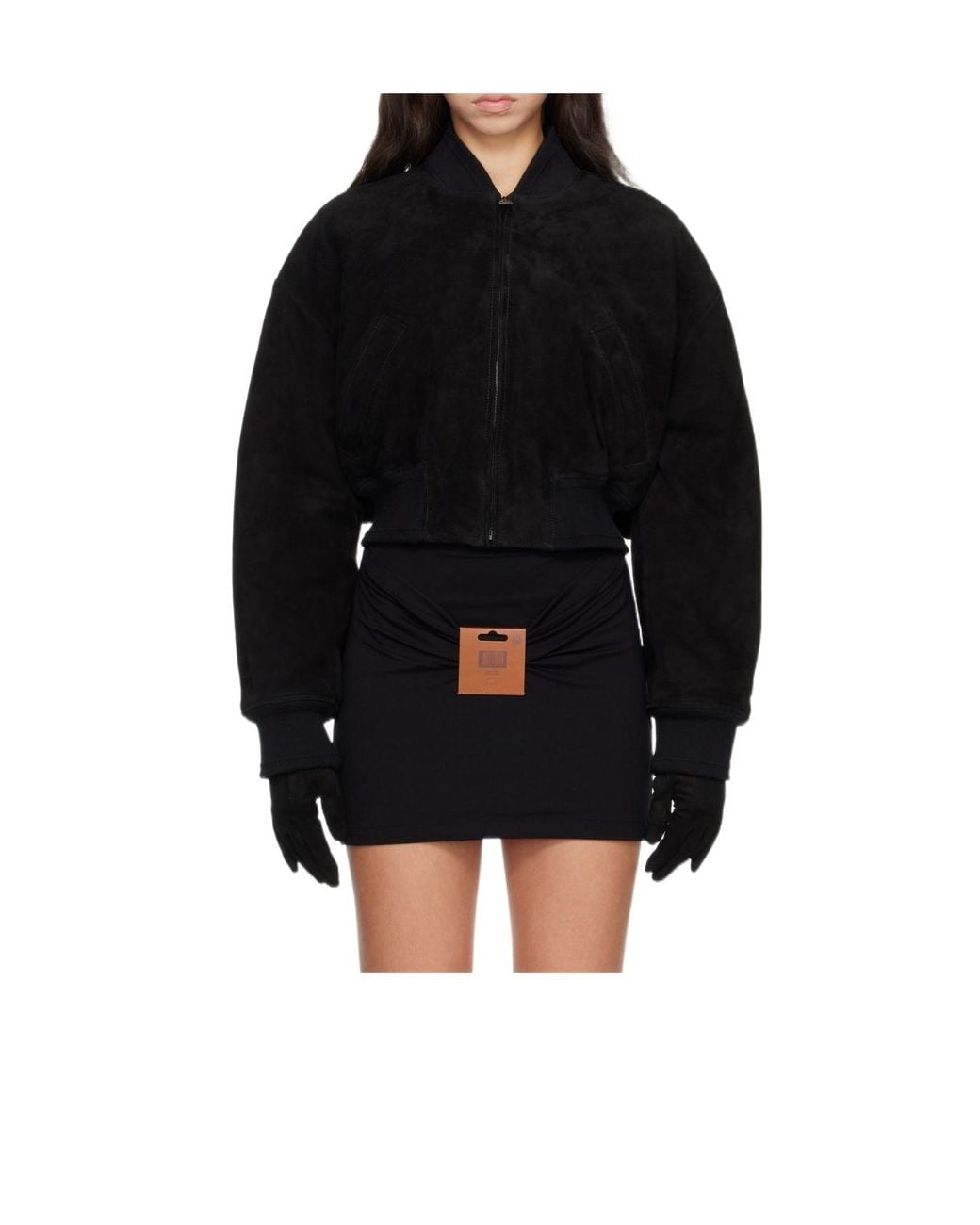 Jean Paul Gaultier Black Long-Sleeve Zip-Up Jacket