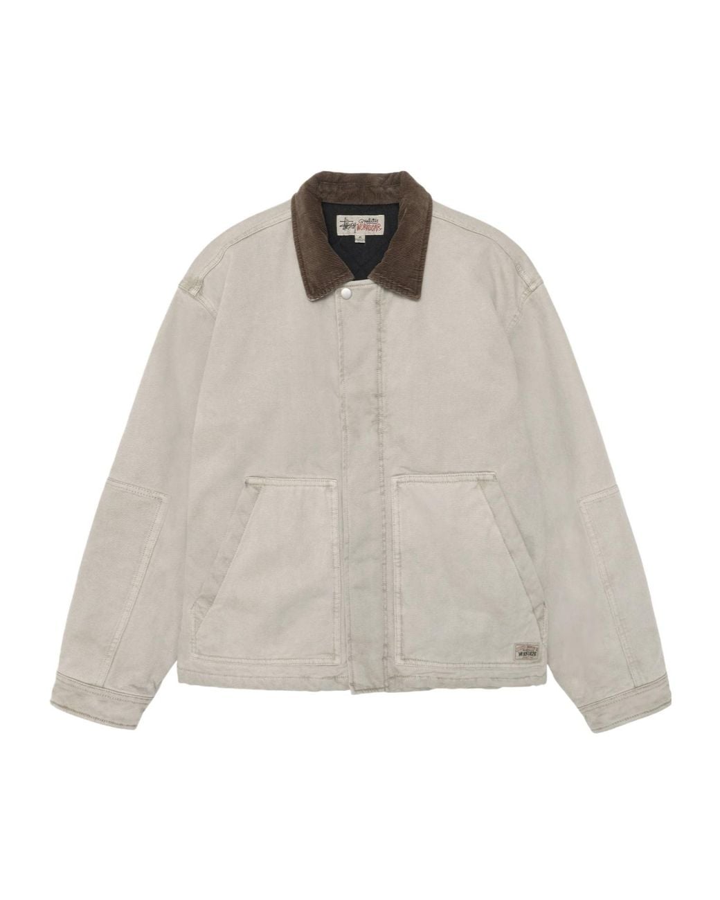 Stussy Natural Long-Sleeved Casual Jacket for men
