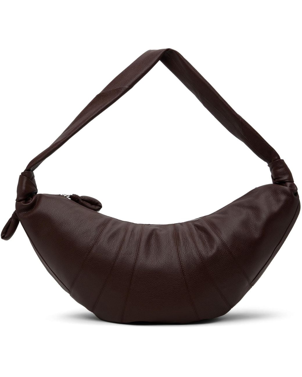 Lemaire Brown Large Croissant Bag for men