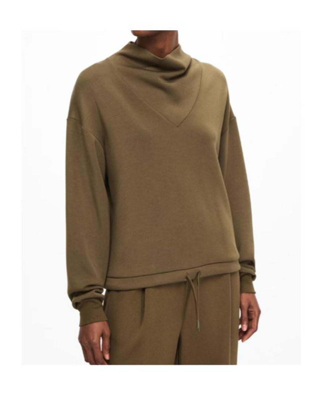Varley Green Long-Sleeved Sweatshirt