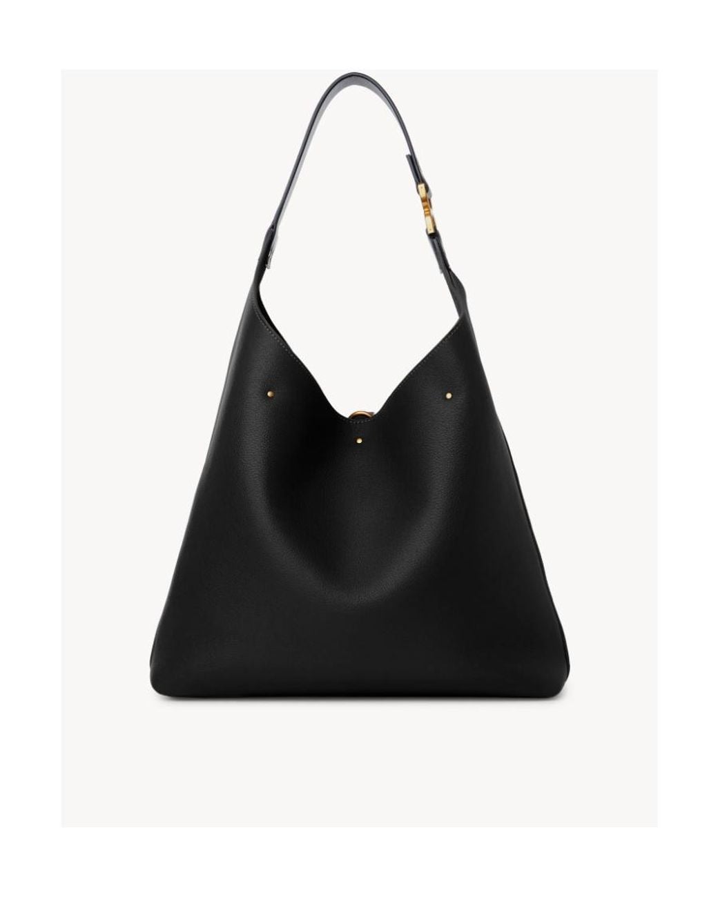 Chloé Black Chloé Marcie Tassel-Closure Tote Bag