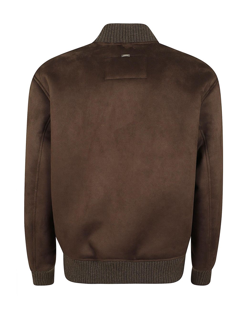 Herno Brown Long-Sleeve Casual Jacket for men