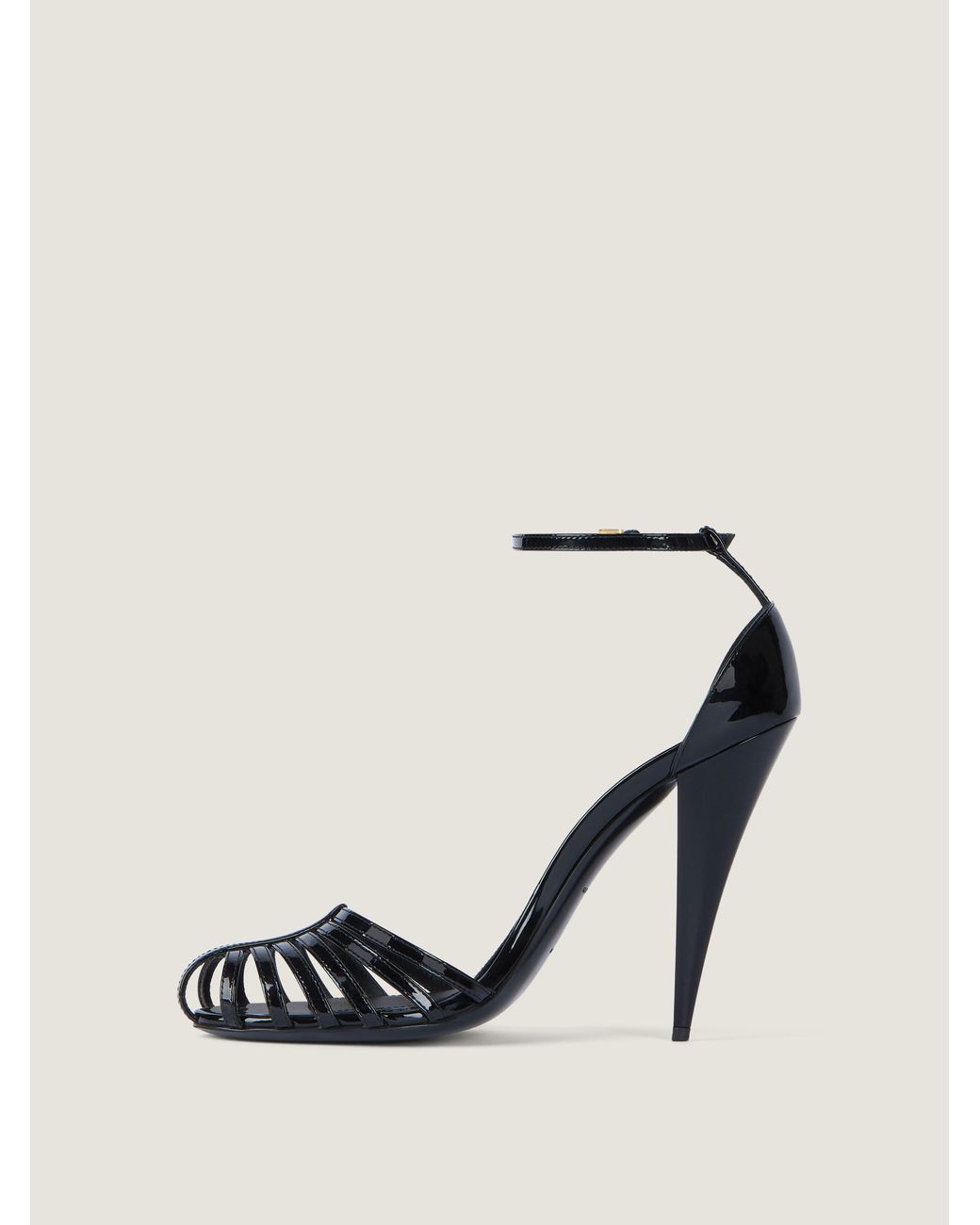 Givenchy Blue Cage Heeled Sandals