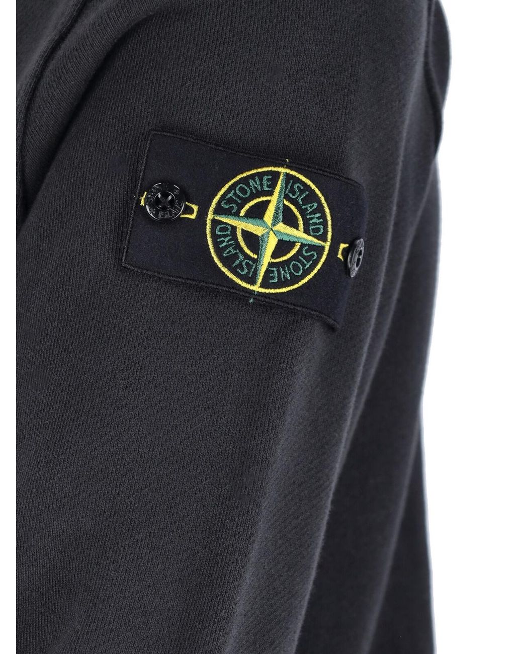 Stone Island Blue Long-Sleeved Casual Jacket for men