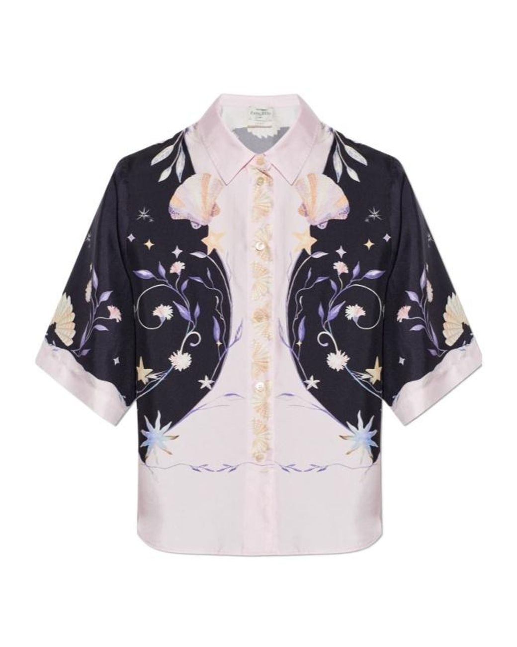 Forte_forte Blue Short-Sleeved Shirt