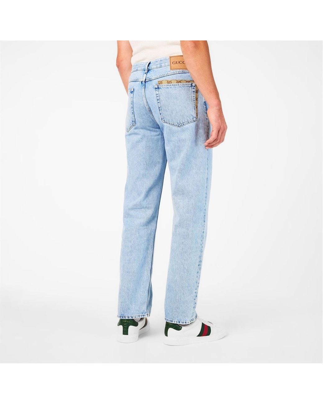Gucci Blue Slim Fit Jeans for men