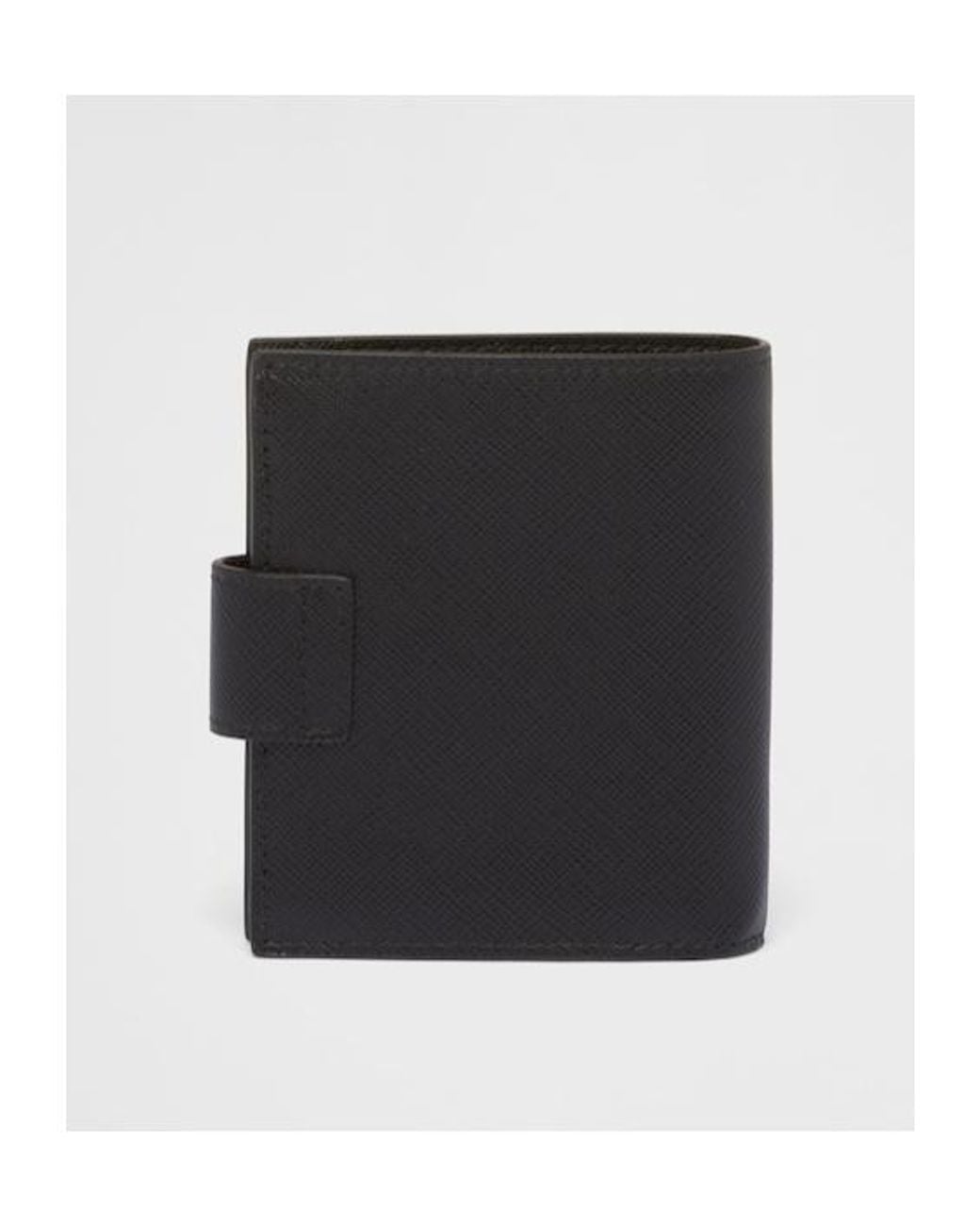 Prada Black Saffiano Leather Wallet for men