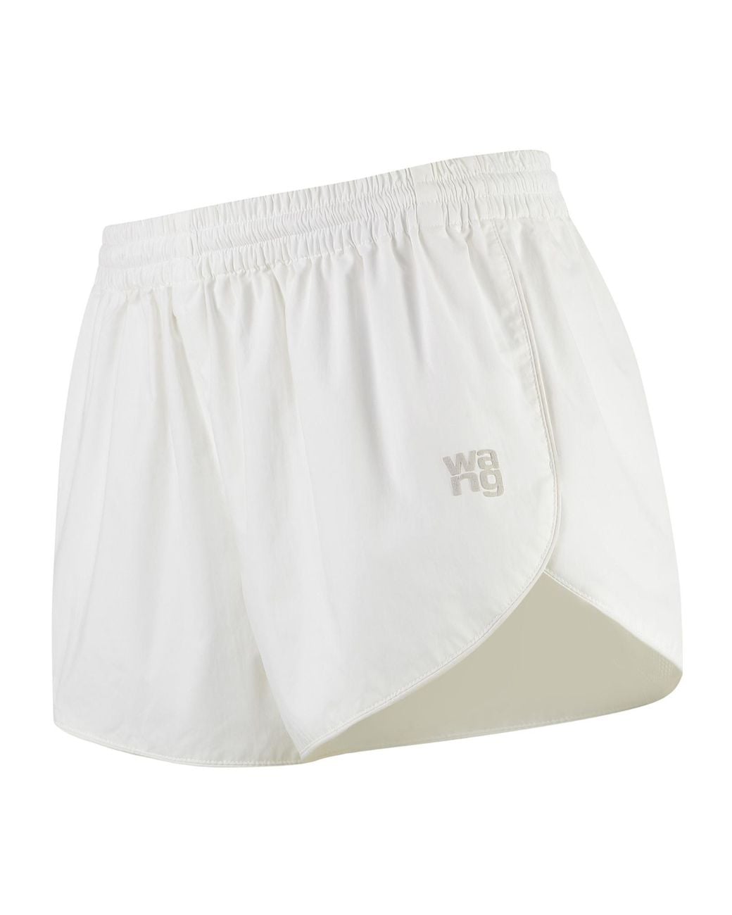 Alexander Wang White Marathon Shorts