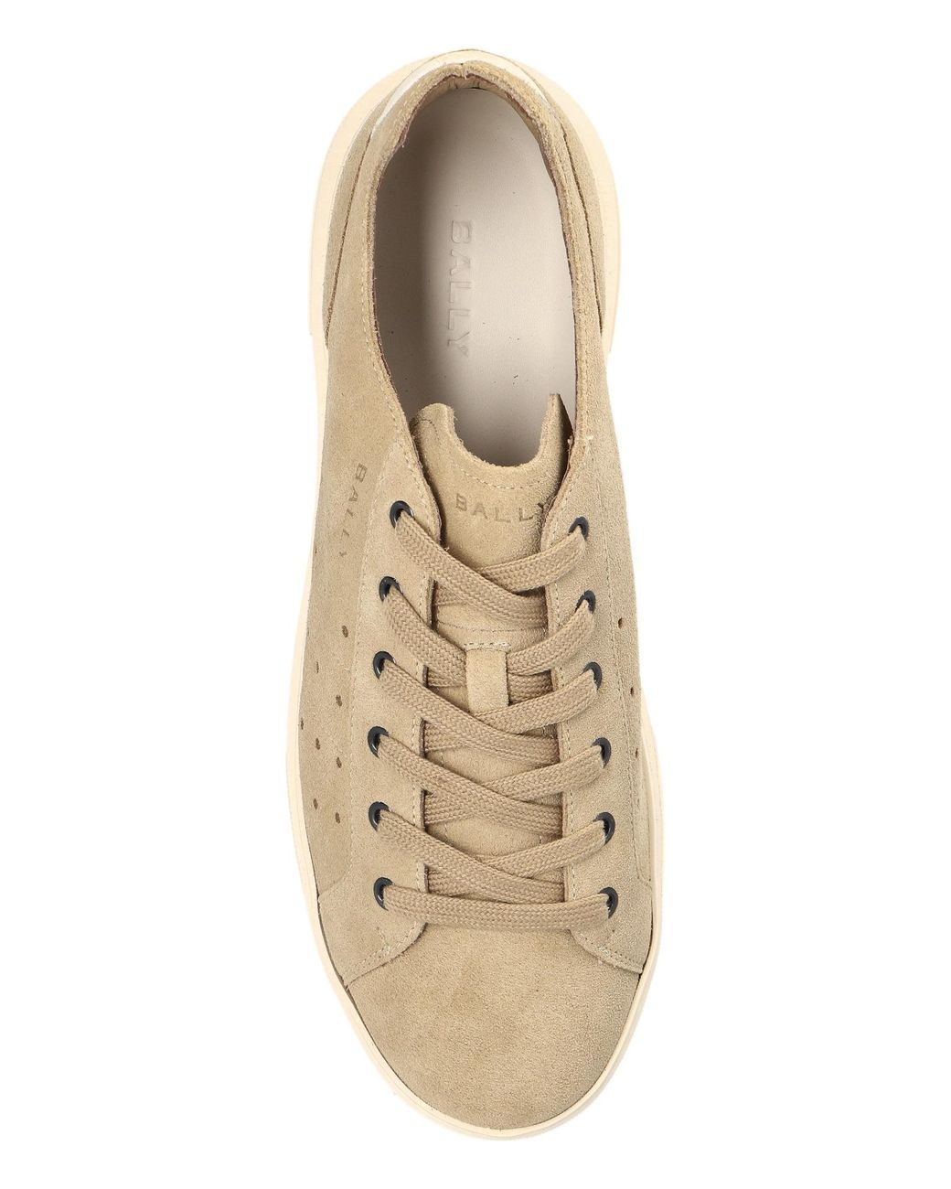 Bally Natural Lift Perforated Low-Top Sneakers for men
