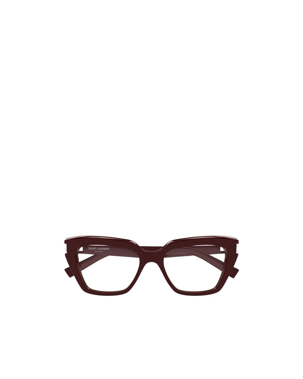 Saint Laurent White Full Frame Plain Mirror