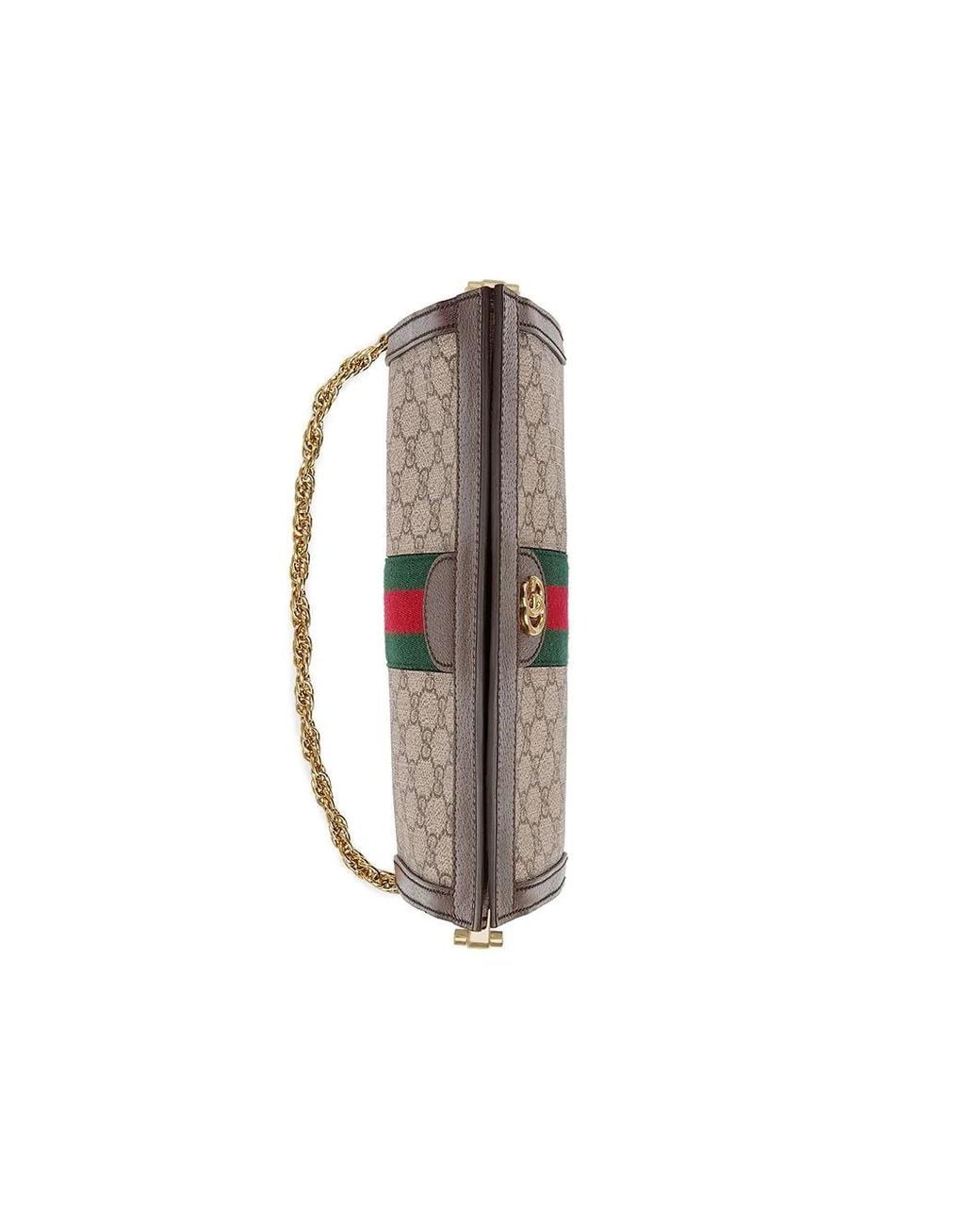 Gucci Gray Ophidia Gg Small Shoulder Bag