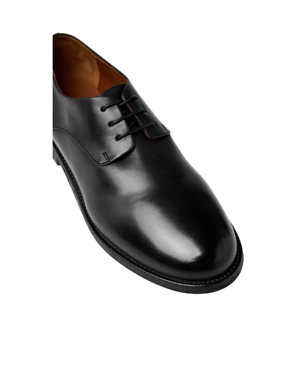 Marsèll Black Marsèll Pugno Round-Toe Derby Shoes for men