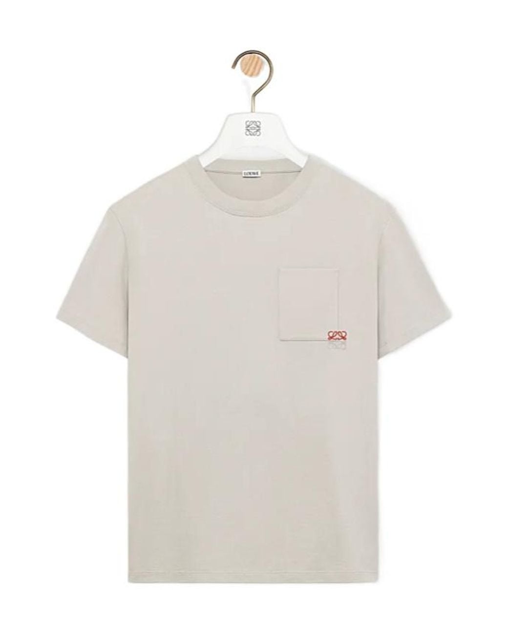 Loewe White Short-Sleeved T-Shirt for men