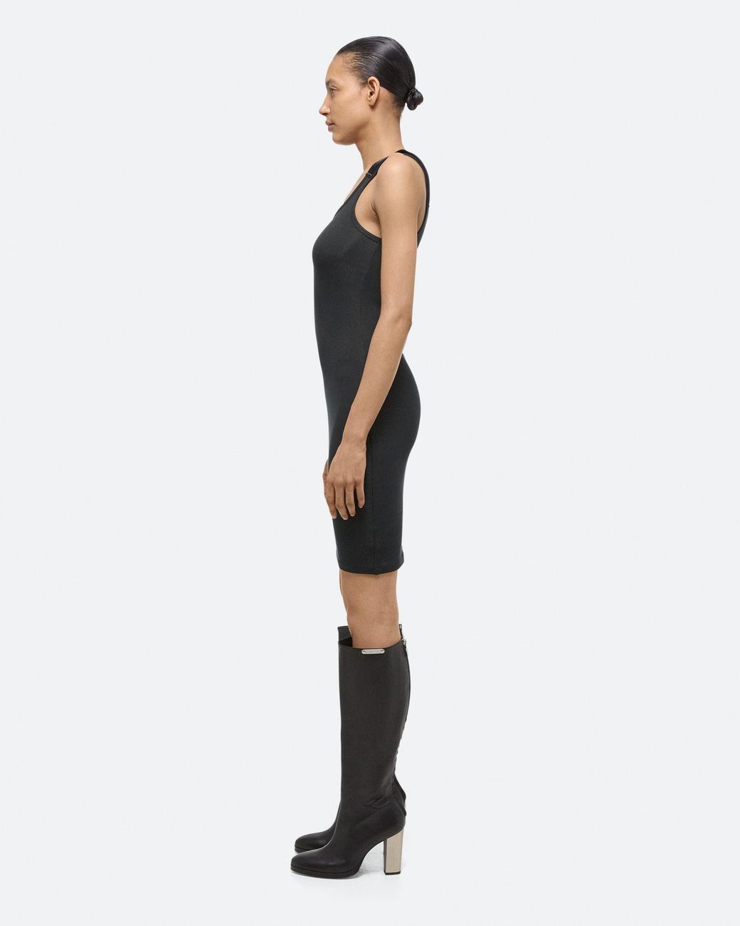 Helmut Lang Black Seatbelt Tank Dress