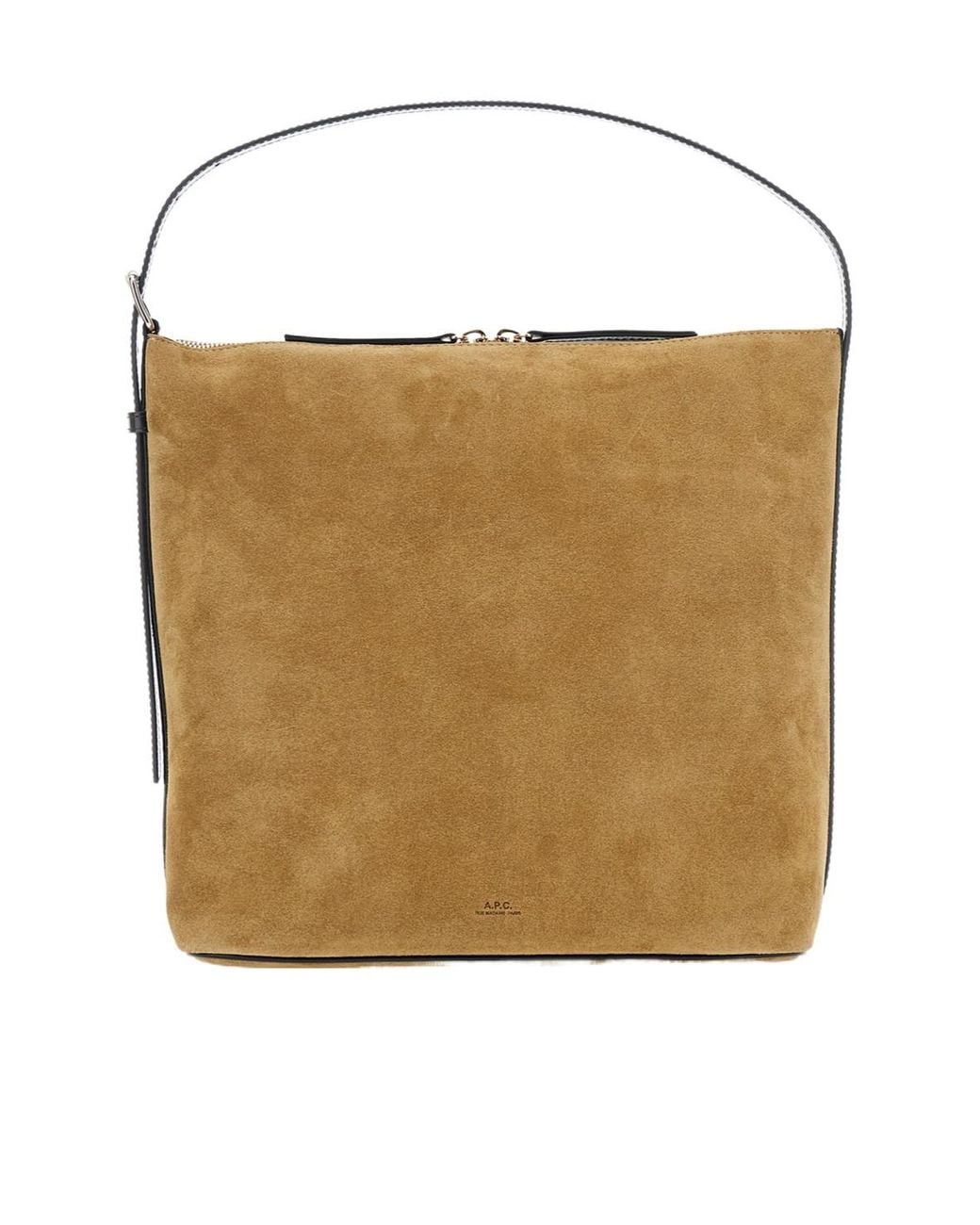 A.P.C. Natural Vera Zipped Shoulder Bag