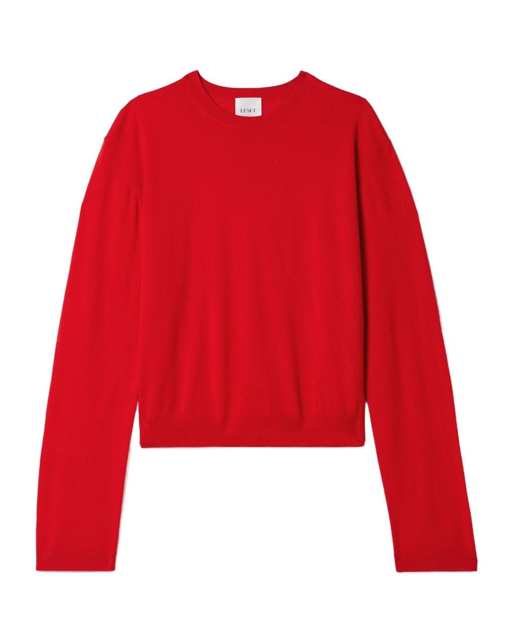 Leset Red James Wool Sweater