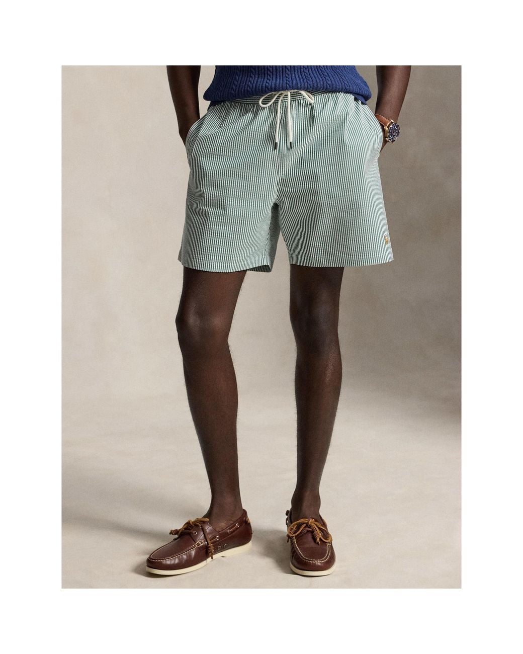 Polo Ralph Lauren Green Quick-Drying Swimming Trunks for men