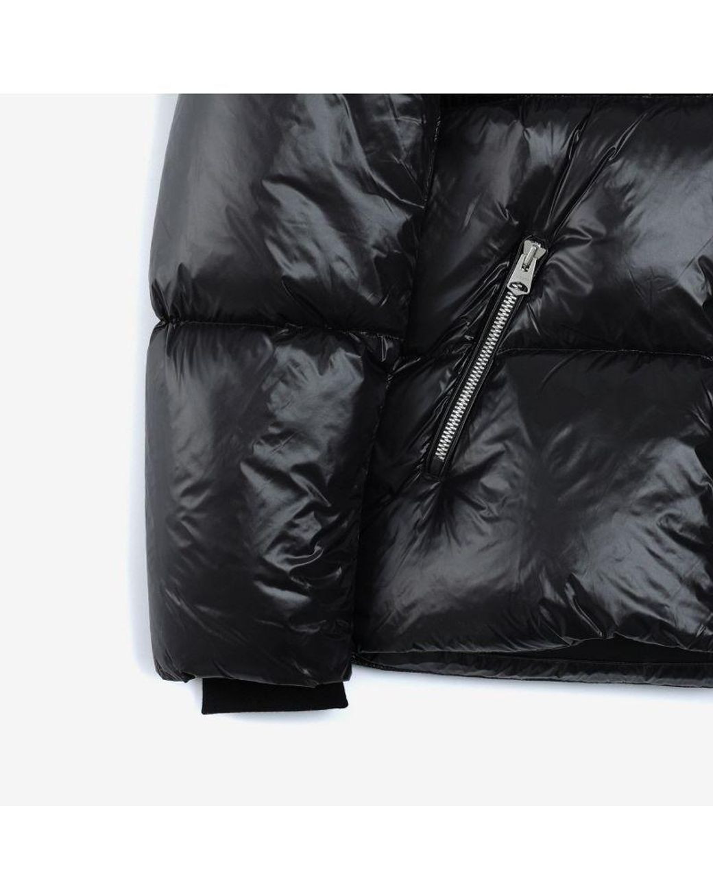 Mackage Black Kent-Z Lustrous Down Jacket for men