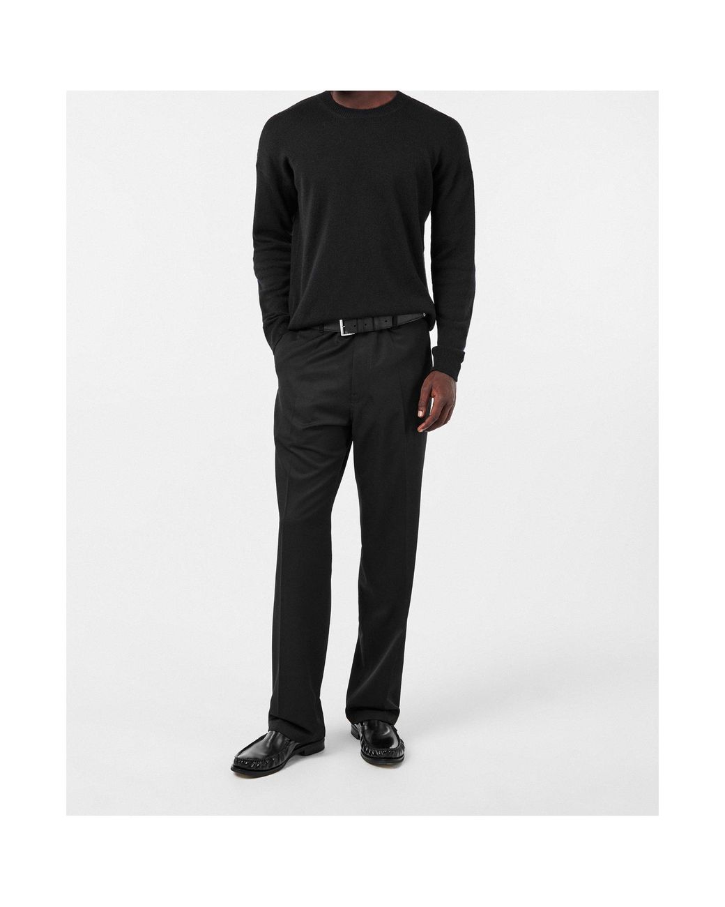 Prada Black Slim-Fit Trousers for men