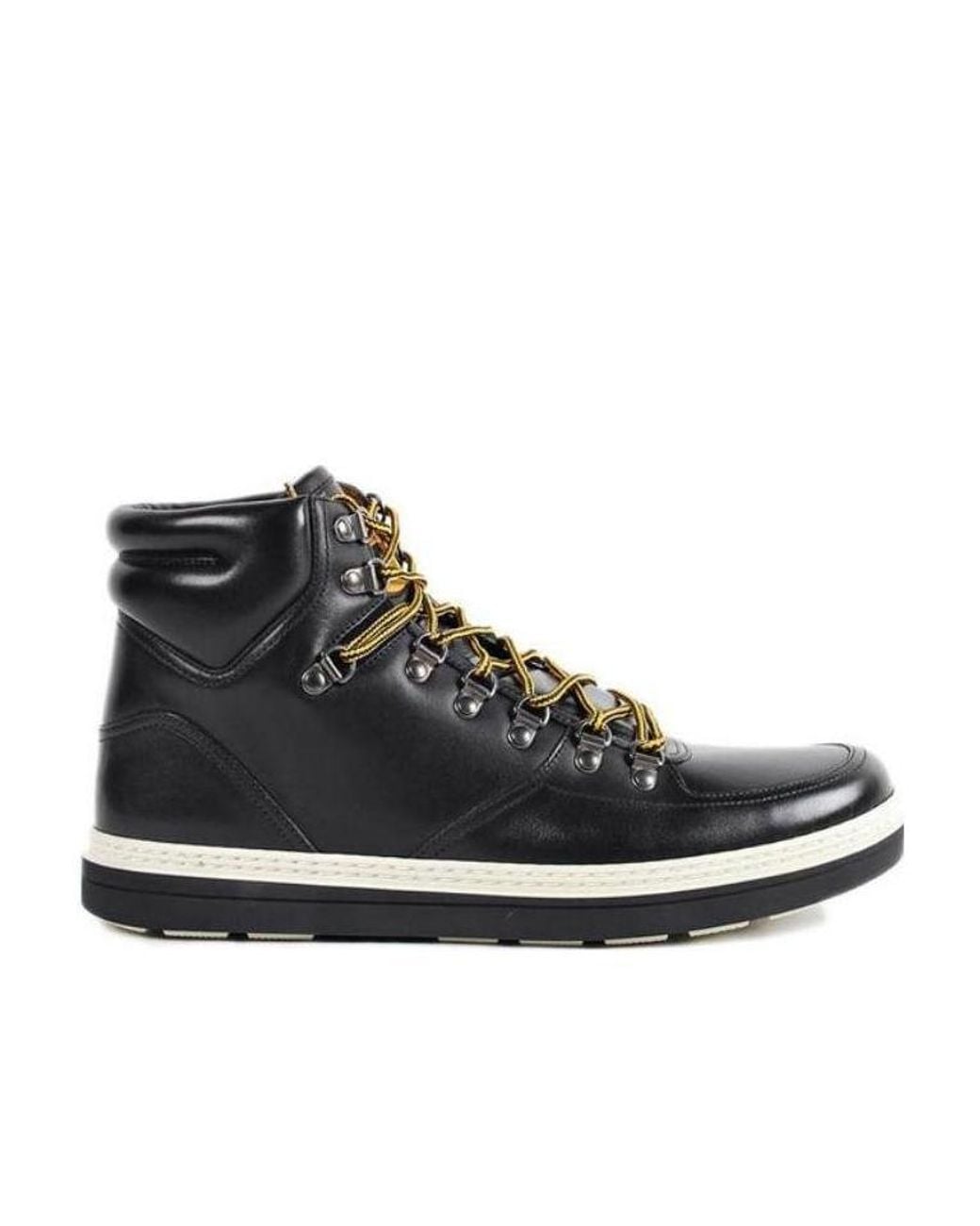 Gucci Black Logo And Ankle Boots for men