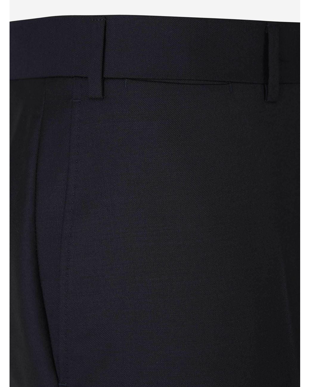 Canali Black Two Piece Tailored Suit for men
