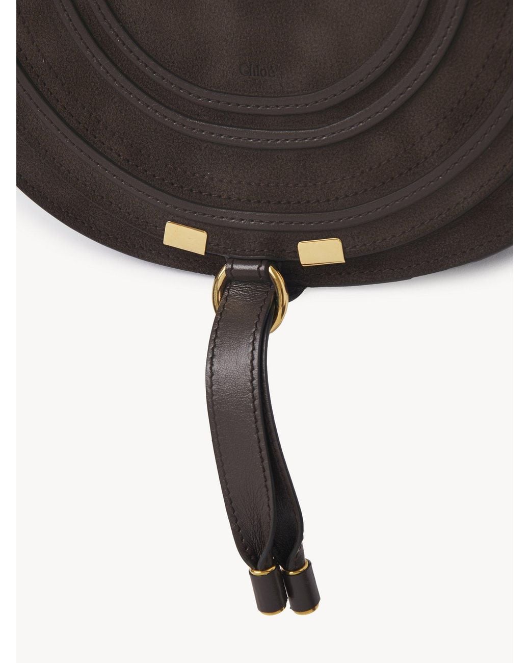 Chloé Black Chloé Marcie Foldover Top Crossbody Bag