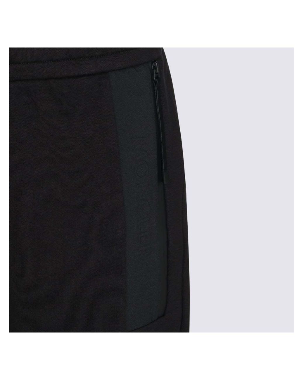 Moncler Black Logo Detail Joggers for men